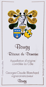 Chasselas - Bougy - Réserve du Domaine